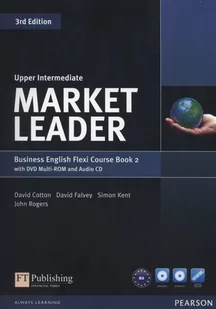 Market Leader  Upper-Intermediate Flexi Couse Book + DVD + CD - David Cotton, David Falvey, Simon Kent - Książki do nauki języka angielskiego - miniaturka - grafika 1