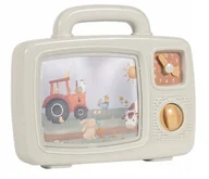 Zabawki sensoryczne - Little Dutch Musical TV sensoryczna zabawka dla dzieci Little Farm 12M+ - miniaturka - grafika 1