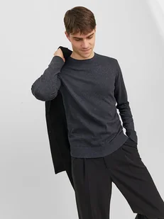 Jack & Jones Sweter w kolorze antracytowym - Swetry męskie - miniaturka - grafika 1