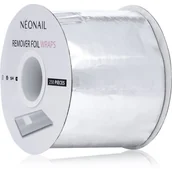 Zmywacze i cleanery do paznokci - Neonail Remover Foil Wraps Folia Do Usuwania Lakieru Hybrydowego 250sztuk - miniaturka - grafika 1
