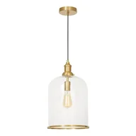 Lampy sufitowe - Lampa wisząca mosiężna nowoczesna Sarini LDP 1206-1 (MD) Lumina Deco - miniaturka - grafika 1