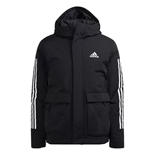 adidas Męska kurtka Utilitas Ho JKT, czarny, S - Kurtki męskie - miniaturka - grafika 1