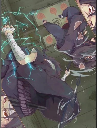 Plakat Anime Manga Naruto nrto_140 A3 (custom)