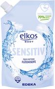 Mydła - Edeka Mydło w płynie uzupełniacz Elkos sensitive 750 ml - miniaturka - grafika 1