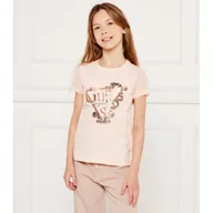 Koszulki męskie - Guess T-shirt Regular Fit - miniaturka - grafika 1
