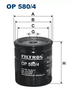 Filtron Filtr oleju OP 580/4 - Filtry oleju - miniaturka - grafika 1