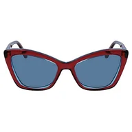 Okulary przeciwsłoneczne - KARL LAGERFELD KL6105S Okulary, Wine/Azure, 54/17/140 dla kobiet, Wino/Azure - miniaturka - grafika 1