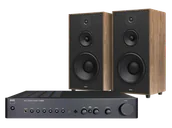 Zestawy stereo - NAD C 316BEE V2 (czarny) + Utah 5 (wood) - miniaturka - grafika 1