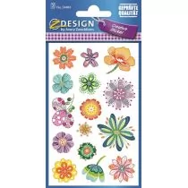 Zdesign Naklejki z kwiatami - różne kwiaty - Scrapbooking - miniaturka - grafika 2