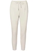 Spodnie damskie - Vero Moda Spodnie "Eva" w kolorze kremowym - miniaturka - grafika 1