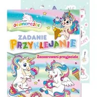 Książki edukacyjne - Moje Jednorożce. Zadanie Przyklejanie. Zaczarowani przyjaciele - miniaturka - grafika 1