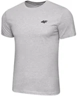 Koszulki męskie - KOSZULKA MĘSKA BAWEŁNIANA T-SHIRT SPORTOWY 4F M2256 r XXL - miniaturka - grafika 1