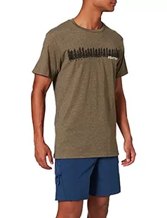 Marmot Męski T-shirt Forest T-shirt męski zielony Olive Heather S 41870 - Koszulki męskie - miniaturka - grafika 1