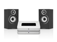 Zestawy stereo - Bluesound POWERNODE (biały) + 607 S3 (czarny) - miniaturka - grafika 1