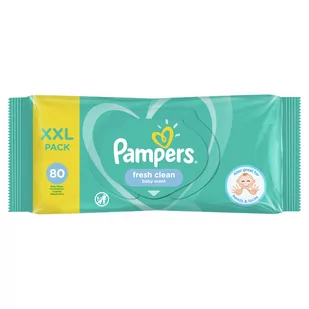 PAMPERS Chusteczki Fresh Clean 80szt 8001841077598 - Chusteczki nawilżane - miniaturka - grafika 1