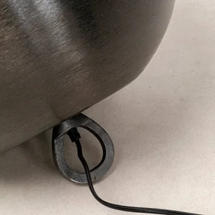 Lampa stojąca Kare Apollon, czarna, Ø 50 cm - Lampy stojące - miniaturka - grafika 3