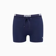 Stroje kąpielowe - Kąpielówki męskie Puma SWIM LOGO granatowe 90765701 - miniaturka - grafika 1