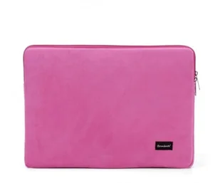 Bombata Velvet Sleeve 13-14" różowy E00871-9 - Torby na laptopy - miniaturka - grafika 1