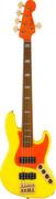 Gitary basowe - Fender 014-9400-386 Mononeon Jazz Bass V Neon Yellow gitara basowa - miniaturka - grafika 1