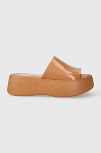 Melissa klapki MELISSA BECKY AD damskie kolor brązowy na platformie M.32818.V586 - Klapki i japonki damskie - miniaturka - grafika 1