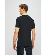 Koszulki męskie - Męska koszulka polo Lee ZIPPED POLO M - miniaturka - grafika 1