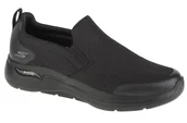 Sneakersy męskie - Skechers Go Walk Arch Fit-Togpath 216121-BBK męskie sneakersy, czarne, rozmiar 43 - miniaturka - grafika 1