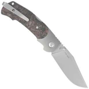 Nóż składany Viper Turn LE 110/300 Titanium/Dark Matter Copper Fat Carbon, Bead Blasted M390 by Fabrizio Silvestrelli (V5986FCC) - Noże - miniaturka - grafika 3
