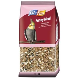 FIT+FUN Funny Meal dla dużych papug 2x1 kg - Karma dla ptaków - miniaturka - grafika 1