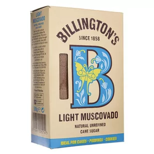 BILLINGTONS Cukier trzcinowy Muscovado jasny - Cukierki - miniaturka - grafika 1