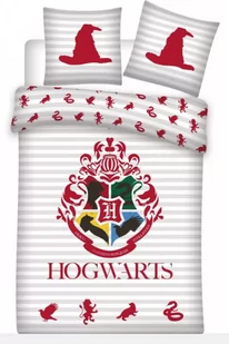 Pościel 140x200 bawełniana Harry Potter tiara white - Pościel dla dzieci - miniaturka - grafika 1