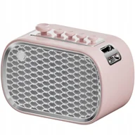 Głośniki przenośne - GŁOŚNIK BLUETOOTH PRZENOŚNY MINI BEZPRZEWODOWY MOBILNY USB AUX BIAŁY SZUM - miniaturka - grafika 1