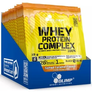 Olimp Whey Protein Complex 100% - 20 x 35 g - Słony karmel - Odżywki białkowe - miniaturka - grafika 1