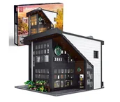 Klocki - KLOCKI MOULD KING 16036 NOWOCZESNA KAWIARNIA COFFEE HOUSE 2728 EL. - miniaturka - grafika 1