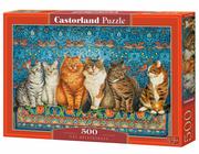 Puzzle - Castorland Puzzle 500 Cat Aristocracy - miniaturka - grafika 1