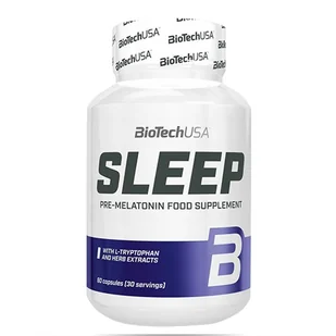 BIOTECH Sleep 60 kaps - Witaminy i minerały dla sportowców - miniaturka - grafika 1