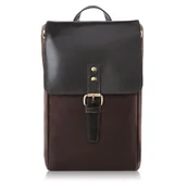 Plecaki - Plecak vintage PAOLO PERUZZI SI-04-BR brązowy - miniaturka - grafika 1