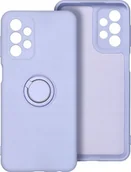 Etui i futerały do telefonów - OEM Futerał SILICONE RING do SAMSUNG A15 5G / A15 4G fioletowy - miniaturka - grafika 1