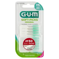 Szczoteczki elektryczne - GUM Soft-Picks Original szczoteczki międzyzębowe Medium x50 sztuk - miniaturka - grafika 1