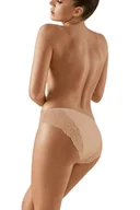 Komplety bielizny - Figi damskie z koronką Babell kod 048 beżowe  M - miniaturka - grafika 1