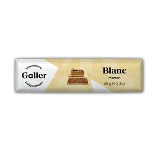 Batonik czekoladowy Galler White Manon, 65 g - Batoniki - miniaturka - grafika 1