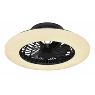 Lampy sufitowe - Globo Lighting Lampowentylator LED Travo 03628 30W 3000K 6500K biały salonowy - miniaturka - grafika 1
