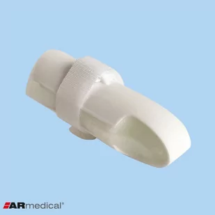 Stabilizator palca – szyna prosta z taśmą dociągającą AR-062 : rozmiar: - M - Ortezy, stabilizatory i opaski elastyczne - miniaturka - grafika 1