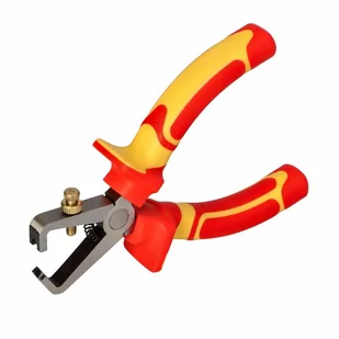 DRAUMET szczypce VDE do zdejmowania izolacji 160mm - Kombinerki i obcęgi DRAUMET szczypce VDE do zdejmowania izolacji 160mm - Kombinerki i obcęgi - miniaturka - grafika 1