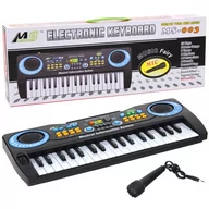 Instrumenty muzyczne dla dzieci - Keyboard Organy Pianinko z Mikrofonem dla Dzieci - miniaturka - grafika 1