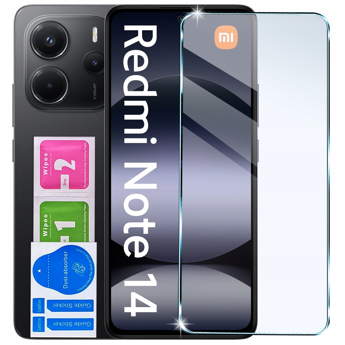 Szkło Hartowane do Xiaomi Redmi Note 14 4G OCHRONNE SZYBKA 9H