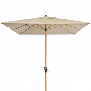 ALU WOOD 210 x 140 cm - automatyczny parasol uchylny z ochroną ULTRA UV 820 - Parasole ogrodowe - miniaturka - grafika 1
