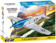 Klocki - Cobi KLOCKI HC WWII 5719 SAMOLOT P-51D MUSTANG 304 KL 5719 - miniaturka - grafika 1