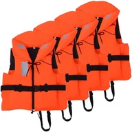 Sprzęt asekuracyjny i ratunkowy - vidaXL vidaXL Kamizelka asekuracyjna 100 N 40-60 kg 4szt 275183 - miniaturka - grafika 1