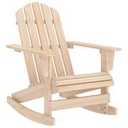 Fotele i krzesła ogrodowe - vidaXL Lumarko Ogrodowy fotel bujany Adirondack, lite drewno jodłowe! 315882 - miniaturka - grafika 1