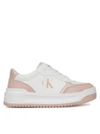 Buty dla dziewczynek - Calvin Klein Jeans Sneakersy V3A9-82020-1355X134 Biały - miniaturka - grafika 1